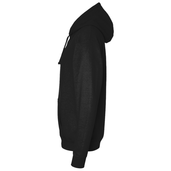 District V.I.T. Fleece Hoodie, Black, Left Sleeve view
