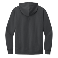 District V.I.T. Fleece Hoodie, Charcoal, Back view