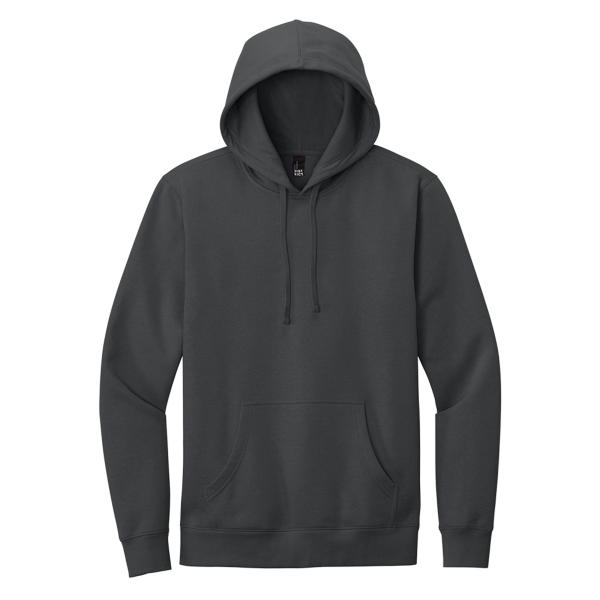 District V.I.T. Fleece Hoodie, Charcoal, Front view