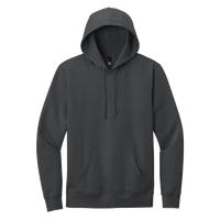 District V.I.T. Fleece Hoodie, Charcoal, Front view