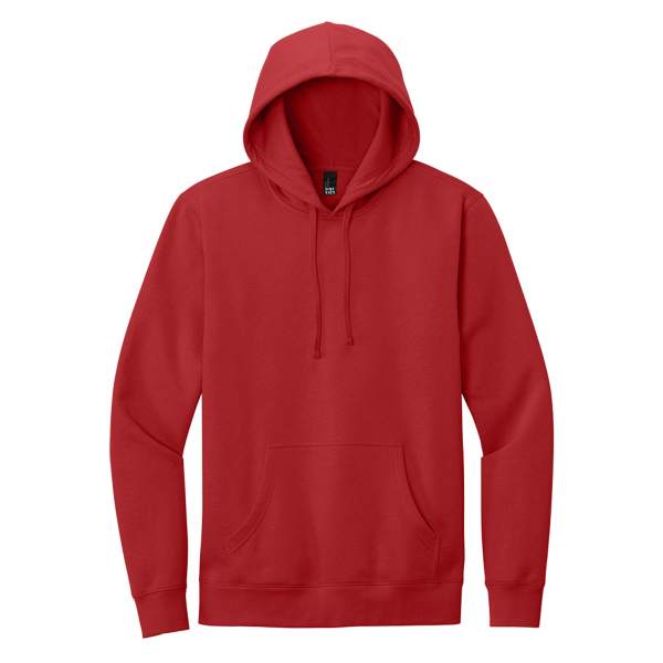 District V.I.T. Fleece Hoodie, Classic Red, Front view