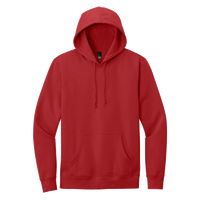 District V.I.T. Fleece Hoodie, Classic Red, Front view