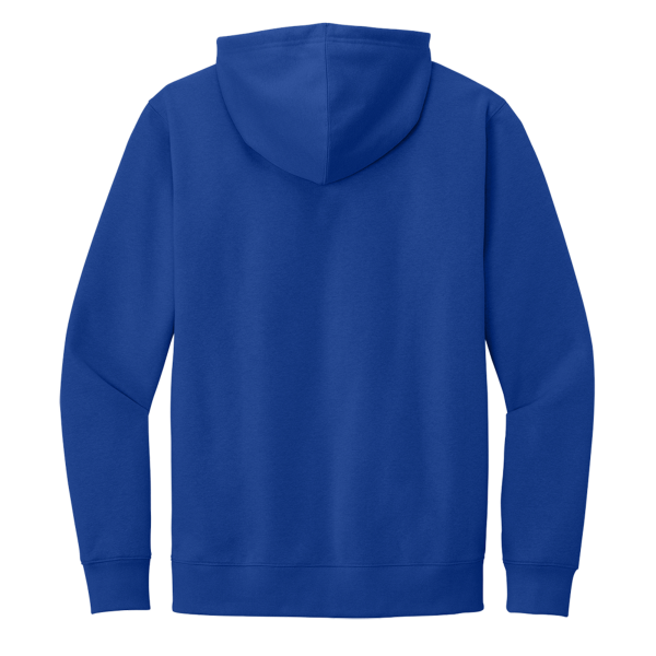 District V.I.T. Fleece Hoodie, Deep Royal, Back view