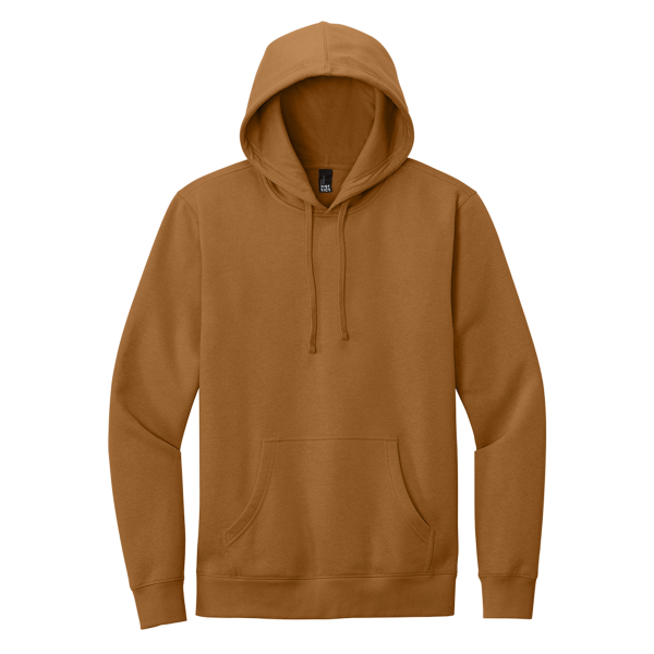 District V.I.T. Fleece Hoodie, Duck Brown, Front view
