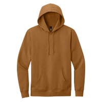 District V.I.T. Fleece Hoodie, Duck Brown, Front view