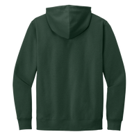 District V.I.T. Fleece Hoodie, Forest Green, Back view