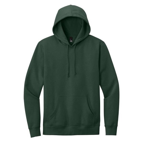 District V.I.T. Fleece Hoodie, Forest Green, Front view
