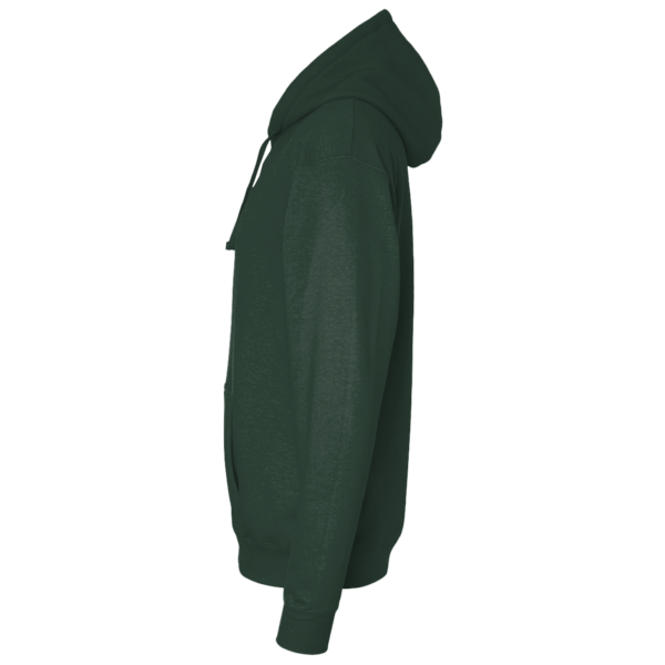 District V.I.T. Fleece Hoodie, Forest Green, Left Sleeve view