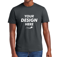 District Very Important Tee ®, Charcoal, Front view, Mockup