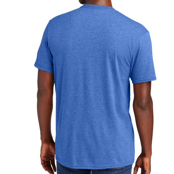 District Very Important Tee ®, Heathered Royal, Back view