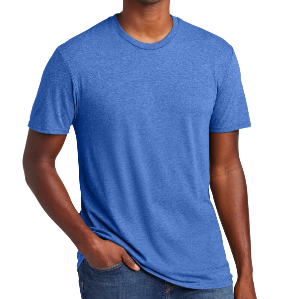 District Very Important Tee ®, Heathered Royal, Front view