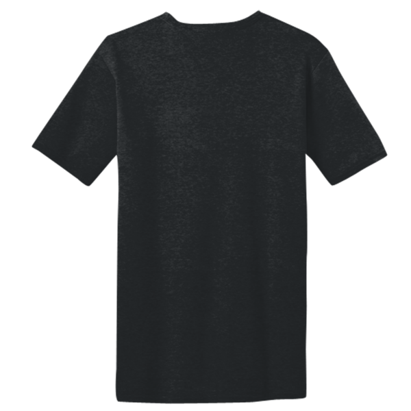 District Very Important Tee ® with Pocket, Black, Back view