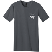 District Very Important Tee ® with Pocket, Charcoal, Front view, Mockup