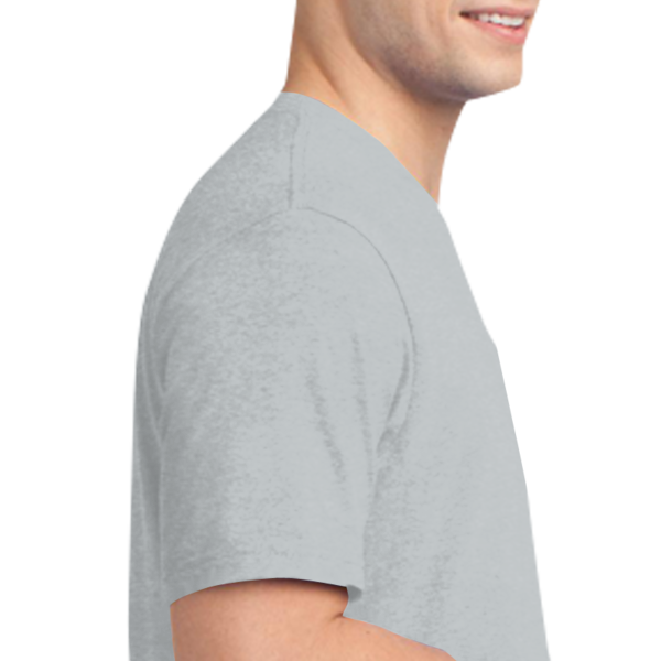 District Very Important Tee ® with Pocket, Light Heather Grey, Right Sleeve (Short) view