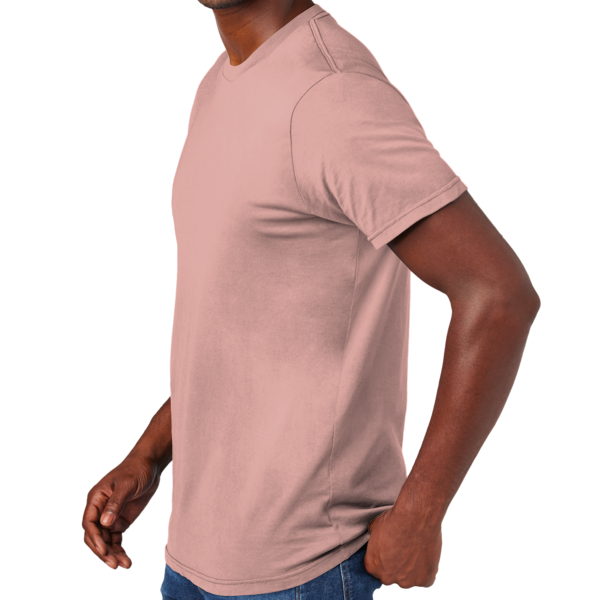 District Wash Tee, Cactus Rose Pink, Left Sleeve view