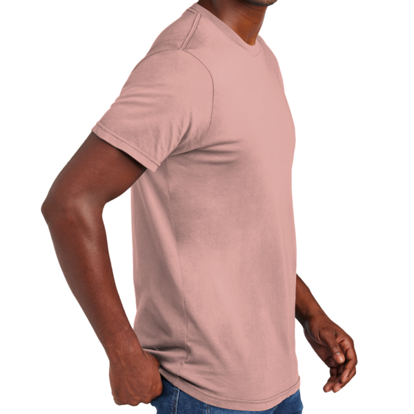 District Wash Tee, Cactus Rose Pink, Right Sleeve view