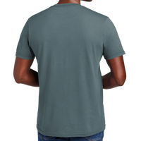 District Wash Tee, Deep Steel Blue, Back view