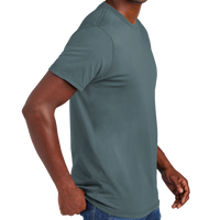District Wash Tee, Deep Steel Blue, Right Sleeve view