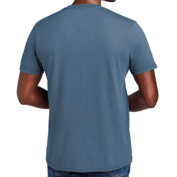 District Wash Tee, Dusk Blue, Back view