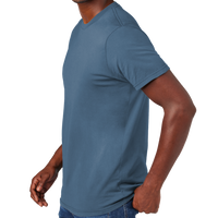 District Wash Tee, Dusk Blue, Left Sleeve view