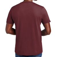 District Wash Tee, Garnet, Back view