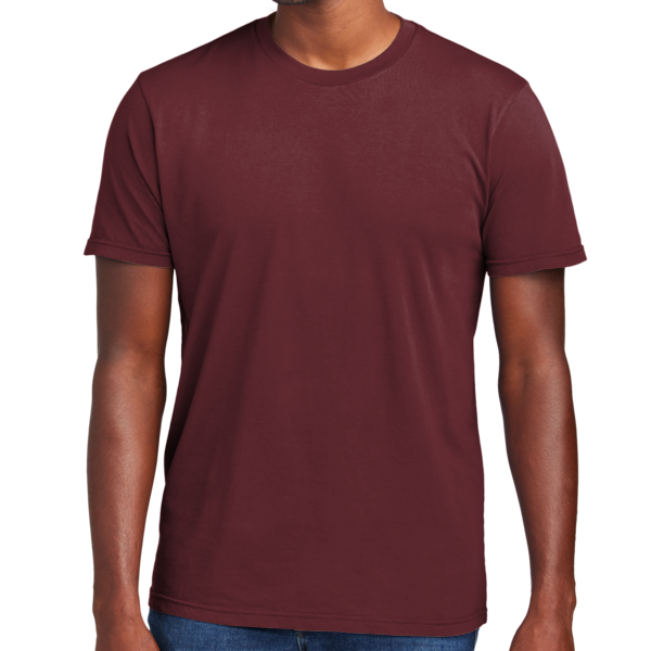 District Wash Tee, Garnet, Front view