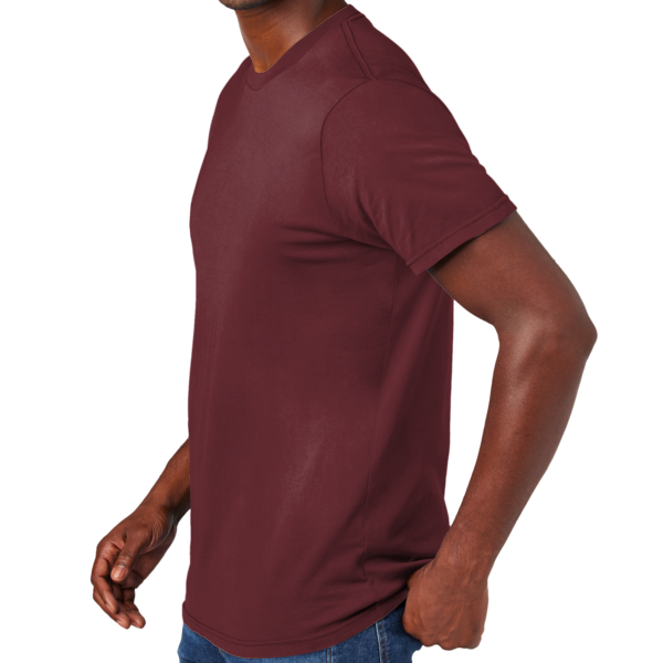 District Wash Tee, Garnet, Left Sleeve view
