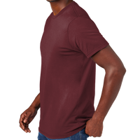 District Wash Tee, Garnet, Left Sleeve view