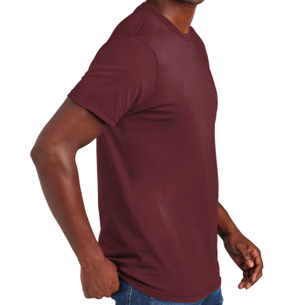 District Wash Tee, Garnet, Right Sleeve view