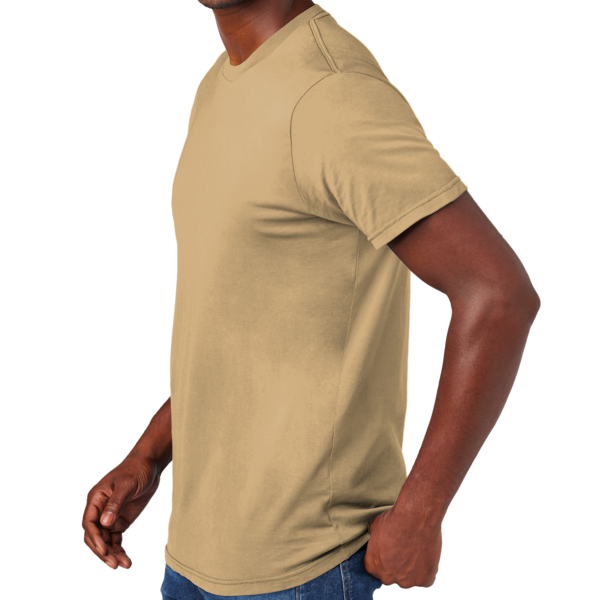 District Wash Tee, Golden Spice, Left Sleeve view