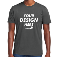 District Wash Tee, Graphite, Front view, Mockup