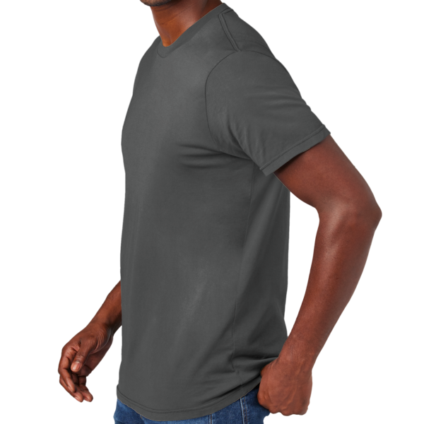 District Wash Tee, Graphite, Left Sleeve view