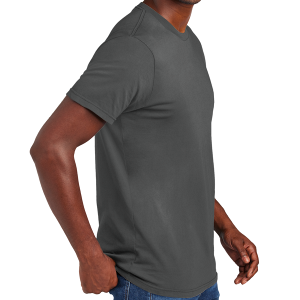 District Wash Tee, Graphite, Right Sleeve view