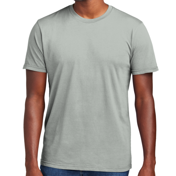 District Wash Tee, Gusty Grey, Front view