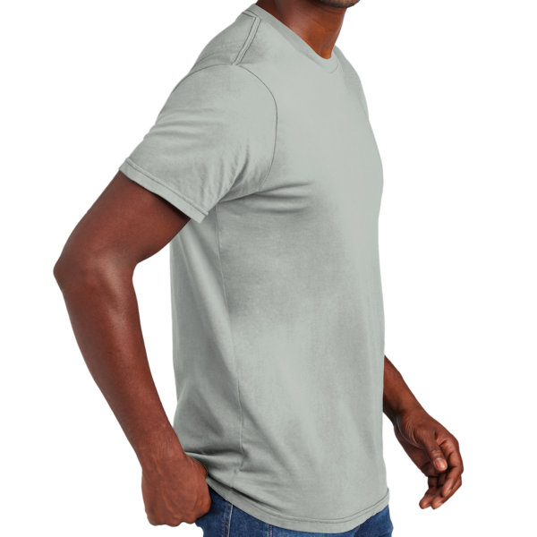 District Wash Tee, Gusty Grey, Right Sleeve view