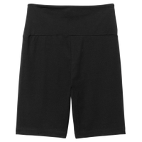District Women's Flex High Waist Bike Short, Black, Back view