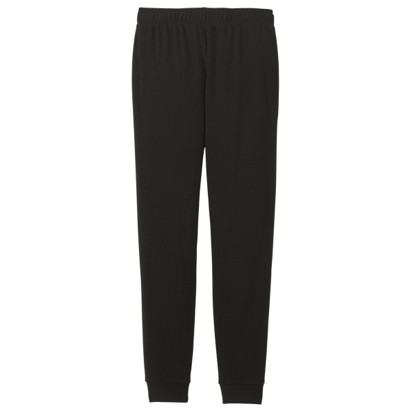District Women's Perfect Tri ® Fleece Jogger, Black, Back view
