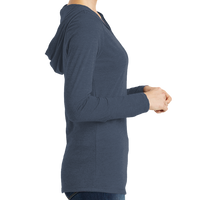 District Women's Perfect Tri ® Long Sleeve Hoodie, Navy Frost, Right view
