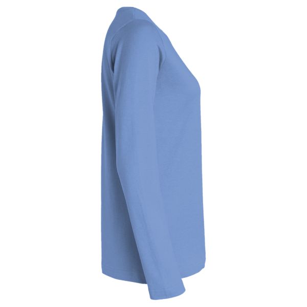 District Women's Perfect Tri ® Long Sleeve V Neck Tee, Maritime Frost, Right Sleeve view