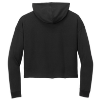 District Women's Perfect Tri ® Midi Long Sleeve Hoodie, Black, Back view