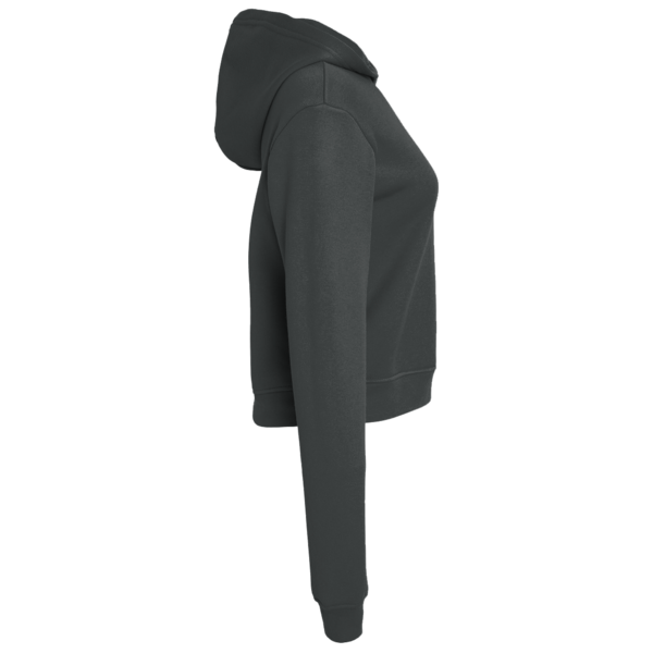 District Women's Perfect Tri ® Midi Long Sleeve Hoodie, Black Frost, Right Sleeve view