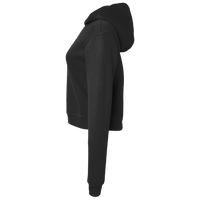 District Women's Perfect Tri ® Midi Long Sleeve Hoodie, Black, Left Sleeve view