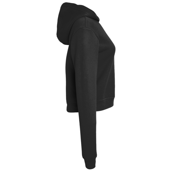 District Women's Perfect Tri ® Midi Long Sleeve Hoodie, Black, Right Sleeve view