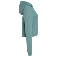 District Women's Perfect Tri ® Midi Long Sleeve Hoodie, Heathered Eucalyptus Blue, Right Sleeve view