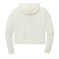 District Women's Perfect Tri ® Midi Long Sleeve Hoodie, Natural, Back view