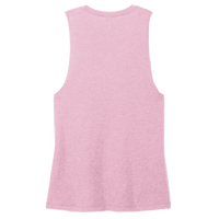 District Women's Perfect Tri ® Muscle Tank, Wisteria Heather, Back view