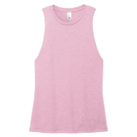 District Women's Perfect Tri ® Muscle Tank, Wisteria Heather, Front view
