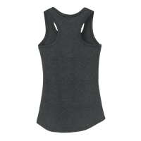 District Women's Perfect Tri ® Racerback Tank, Black Frost, Back view