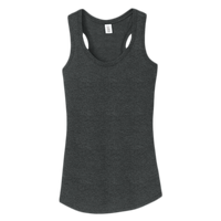 District Women's Perfect Tri ® Racerback Tank, Black Frost, Front view