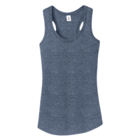 District Women's Perfect Tri ® Racerback Tank, Navy Frost, Front view